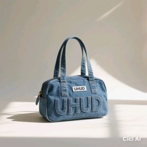 UHUD Vintage Denim Mini Handbag – Stylish Casual Shoulder Bag